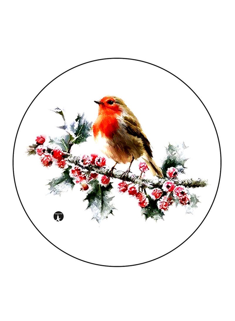 Bird Printed Mouse Pad Multicolour