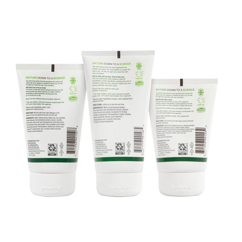 BULLDOG Mens Skincare and Grooming Original Full Face Kit with Moisturizer, Face Wash & Face Scrub - Image 3