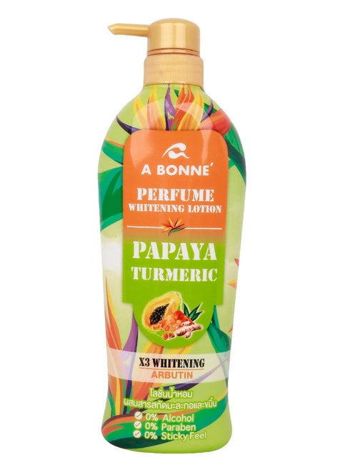 Perfume Whitening Lotion Papaya Turmeric 500ml