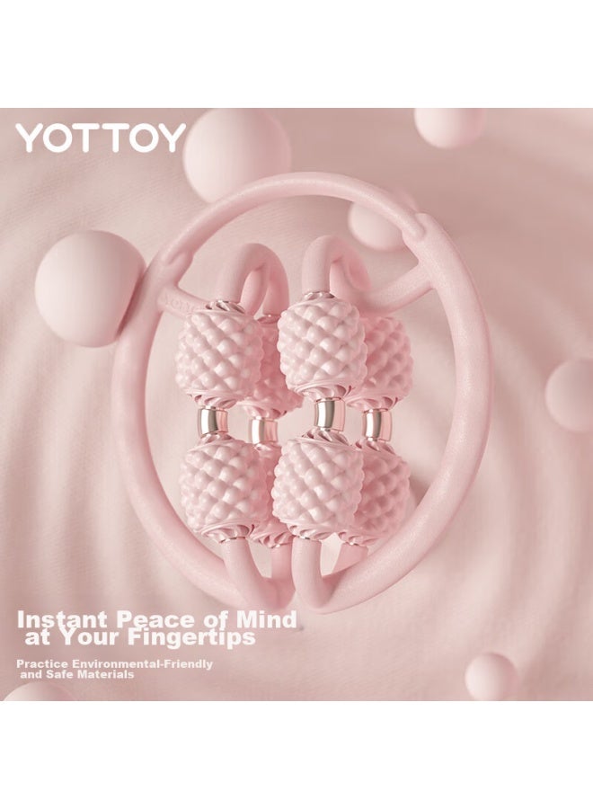 YOTTOY Yottoy Leg Massager, Circular Leg Roller, Thigh And Calf Muscle Relaxation Device, Multifunctional Foam Roller  - Image 4