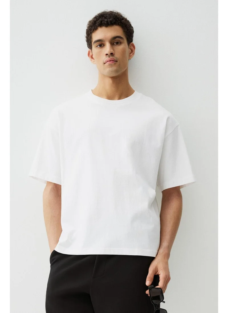 H&M Oversized Fit Cotton T-shirt