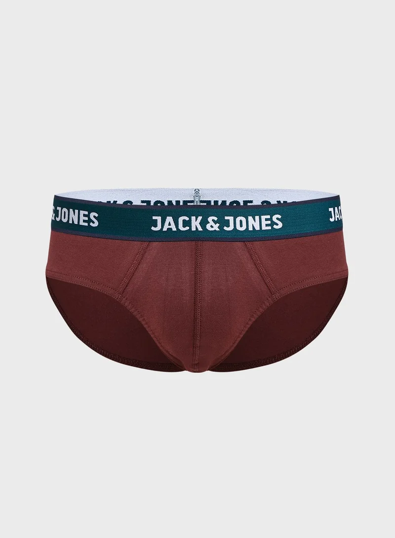JACK & JONES 5 Pack Assorted Briefs