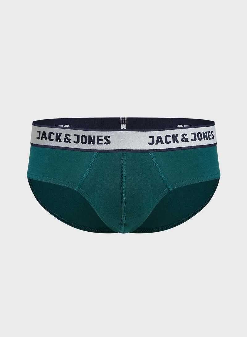 JACK & JONES 5 Pack Assorted Briefs