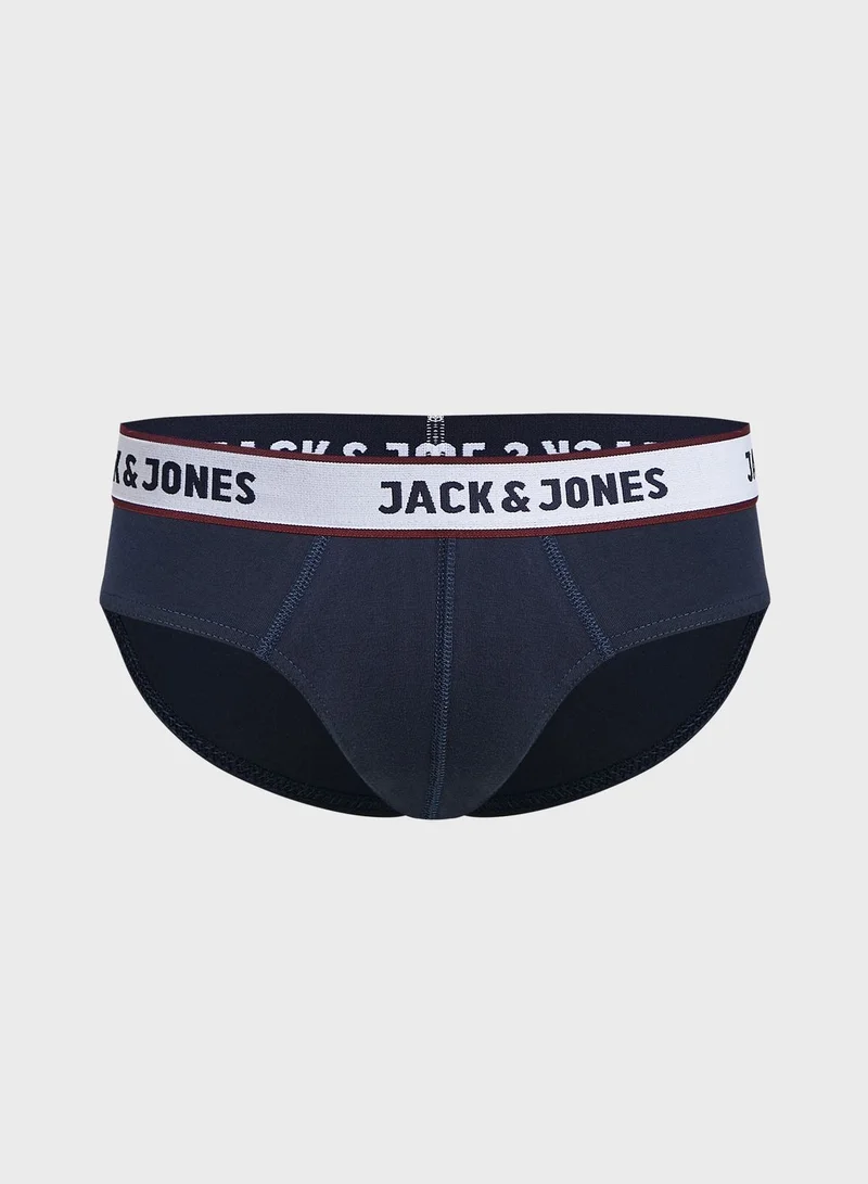 JACK & JONES 5 Pack Assorted Briefs