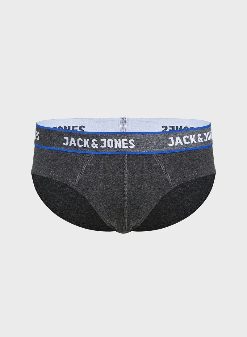 JACK & JONES 5 Pack Assorted Briefs