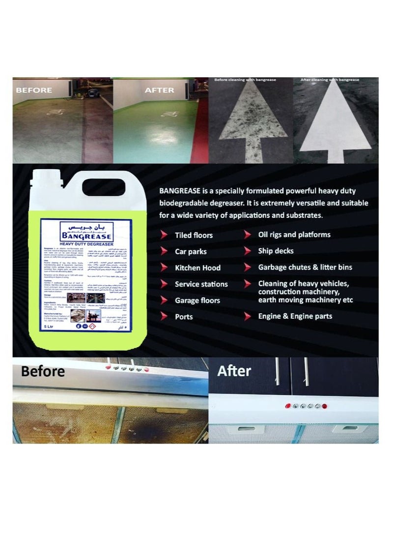 Bangrease Heavy Duty Degreaser 5 Liter - Image 4