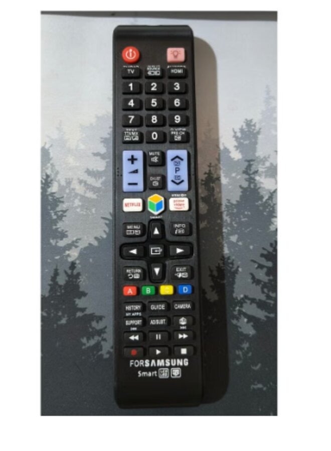 Universal Smart TV Remote Control Replacement For Samsung Black
