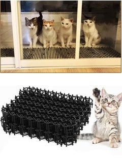 Cat Deterrent Mat Cat Repellent with Spike Scat Mat for Kitten Coverage Digging Deterrent Training Network for Animals Indoor Outdoor