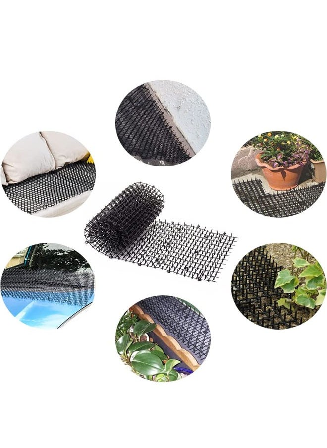 Generic - Cat Deterrent Mat Cat Repellent with Spike Scat Mat for Kitten Coverage Digging Deterrent Training Network for Animals Indoor Outdoor - Image 1