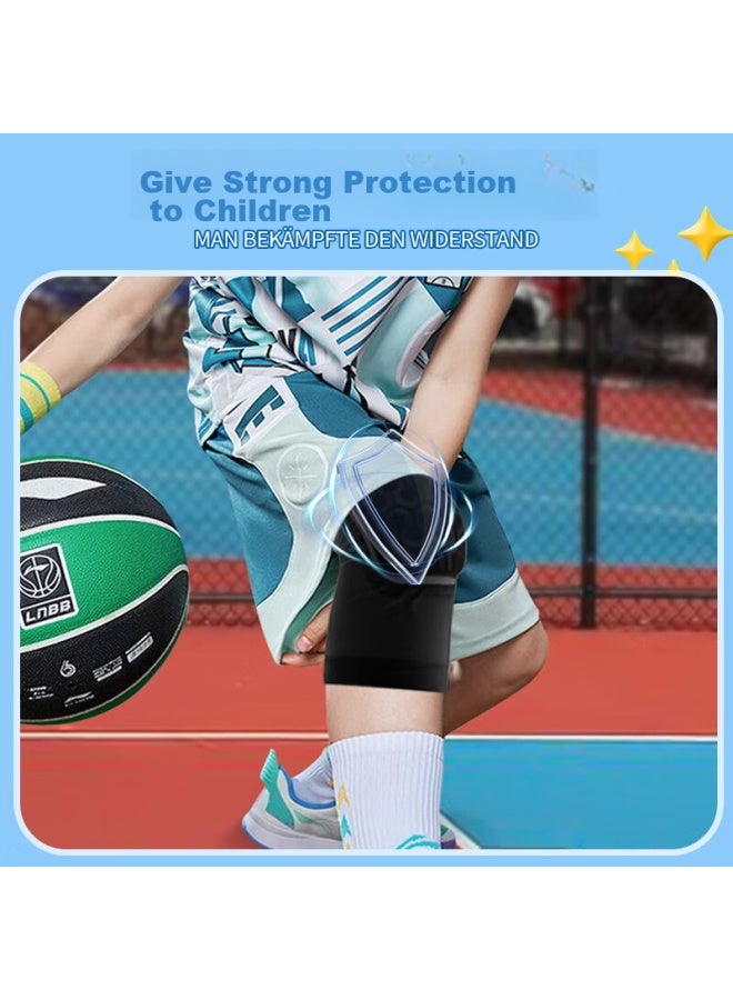 Bamel Baimeier Children's Knee Pads, Sports Basketball Running Summer Professional Protective Gear, Anti-collision Fall Knee And Leg Guards - Image 3