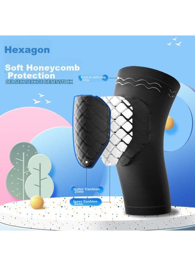 Bamel Baimeier Children's Knee Pads, Sports Basketball Running Summer Professional Protective Gear, Anti-collision Fall Knee And Leg Guards - Image 4