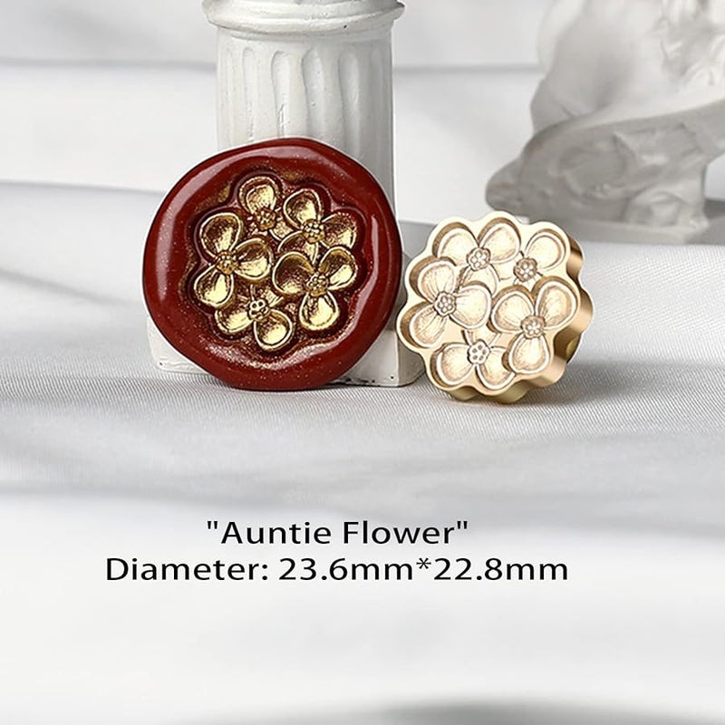 Vintage Wax Seal Stamp Head Decorative Alloy Sealing Stamp For Scrapbooking Journaling Wedding Holiday - Image 3