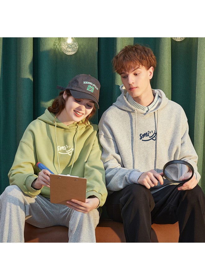 TonLion Spring/fall Couple Hoodies - Casual, Versatile, Youthful Matching Outfits With Smiley Letter Print In Multiple Colors - Image 3