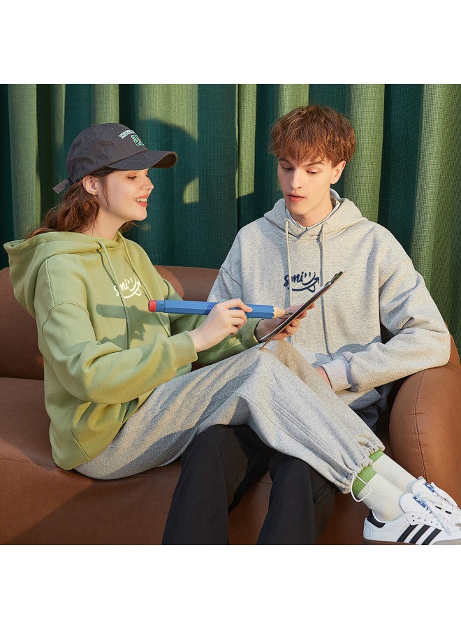 TonLion Spring/fall Couple Hoodies - Casual, Versatile, Youthful Matching Outfits With Smiley Letter Print In Multiple Colors - Image 4