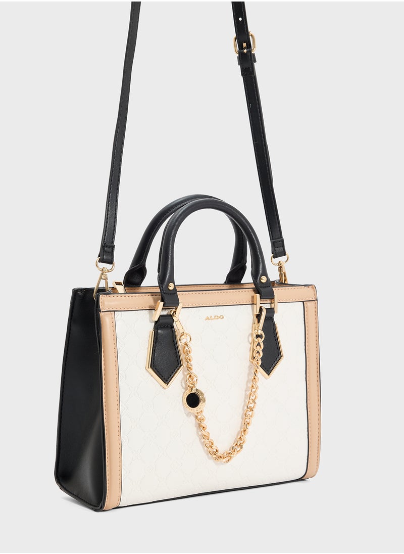 ALDO Mondiane Zip Over Satchel Bag  - Image 3