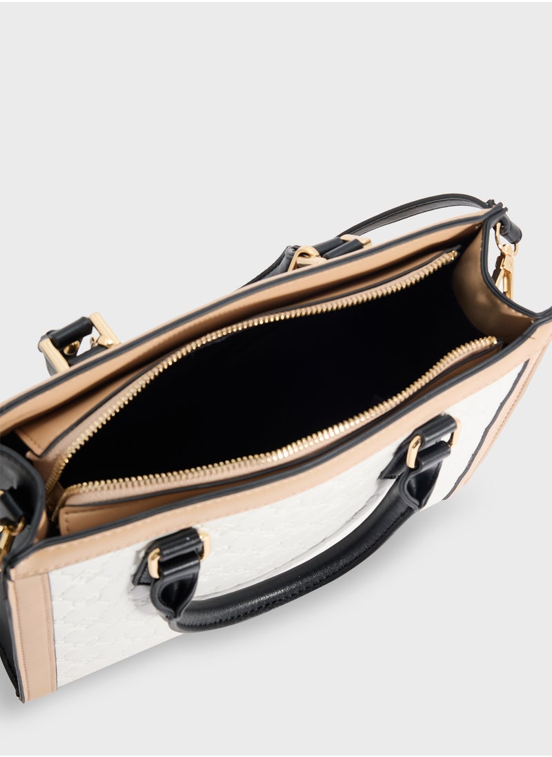 ALDO Mondiane Zip Over Satchel Bag  - Image 5