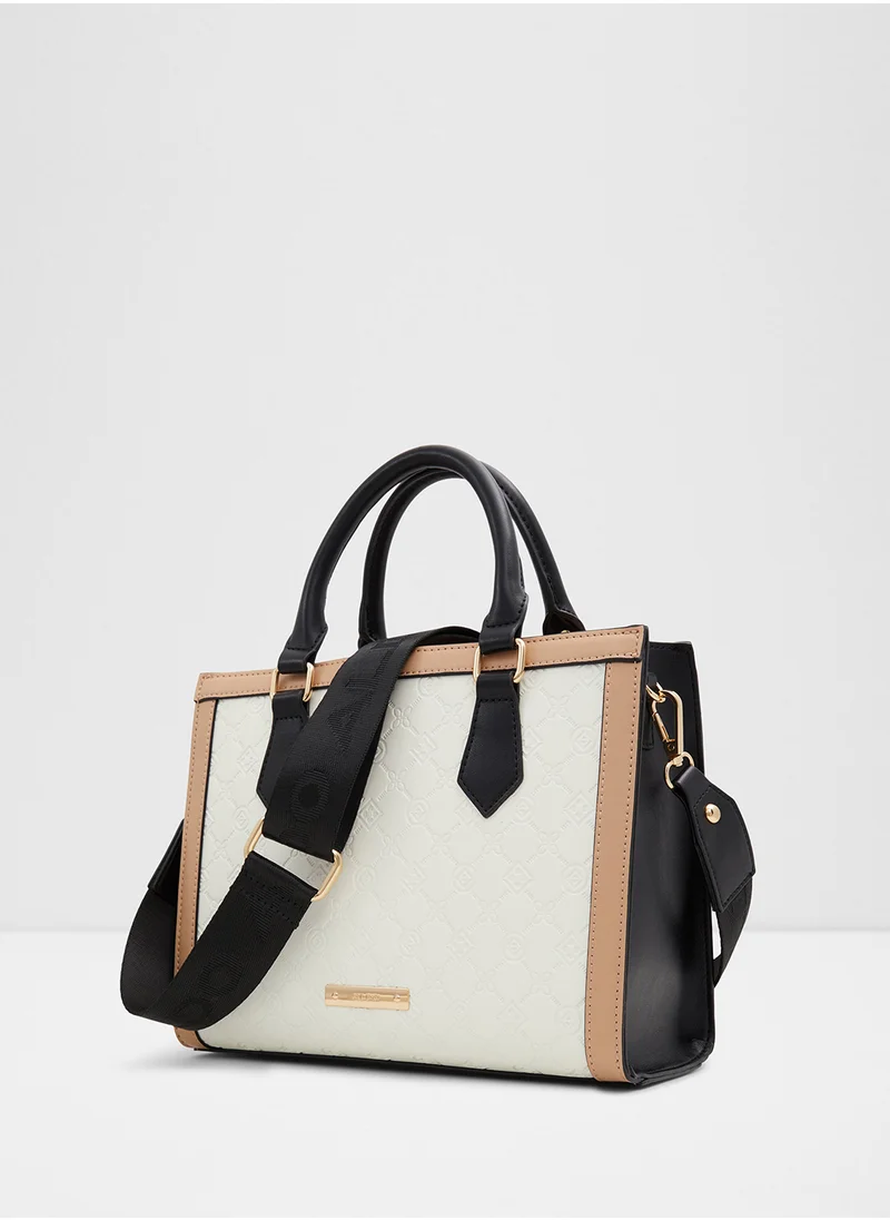 الدو Mondiane Zip Over Satchel Bag