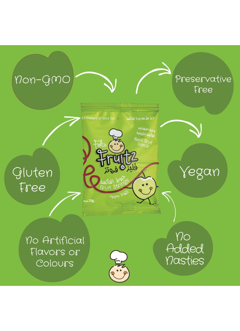 Feli's Fruitz Apple Fruit Strings 5 x 20g - Image 5