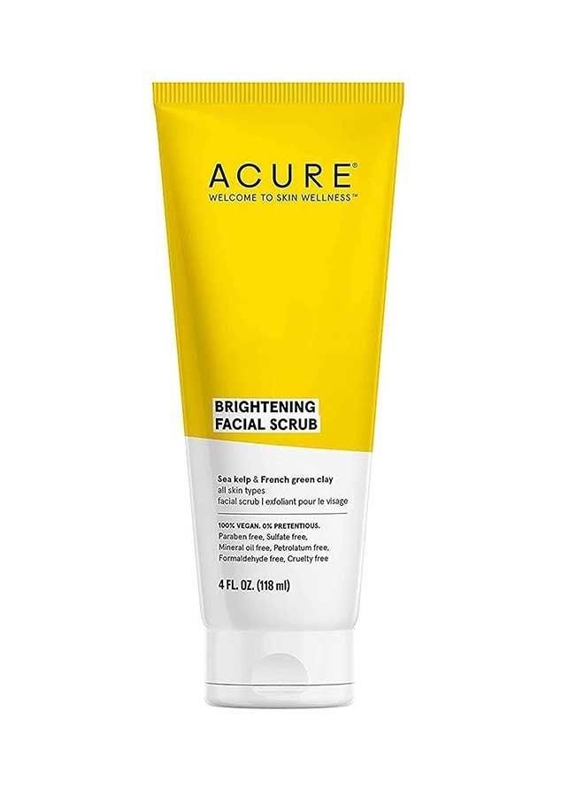 Acure Brightening Facial Scrub 118ml - Image 1