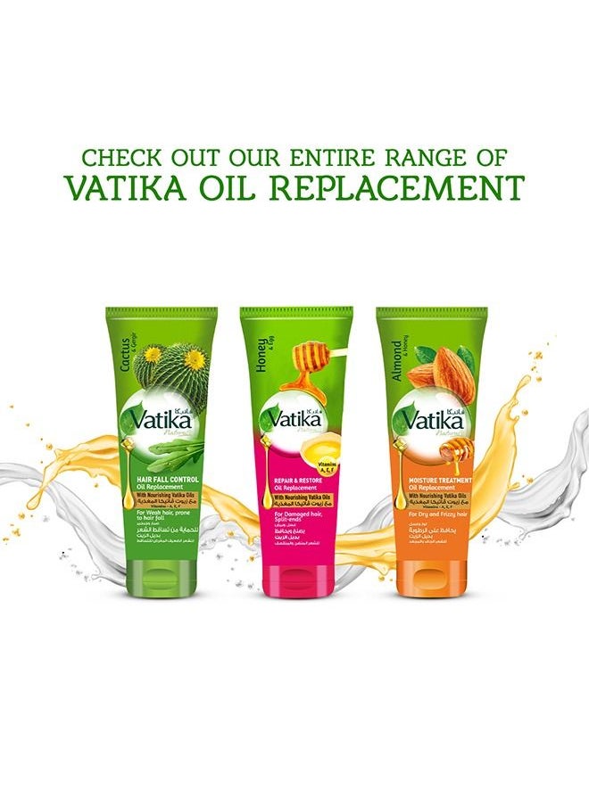 Vatika Naturals - Vatika Naturals Damaged Hair Repair | Garlic, Marrow & Castor | Non-Sticky & Non-Greasy | For Damaged & Dull Hair - 200 ml - Image 1