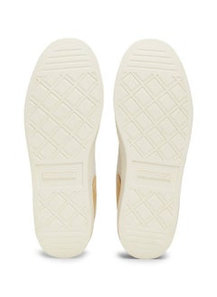 TOMMY HILFIGER Women's Heritage Court Sneakers Low Top - Leather, Beige  - Image 5