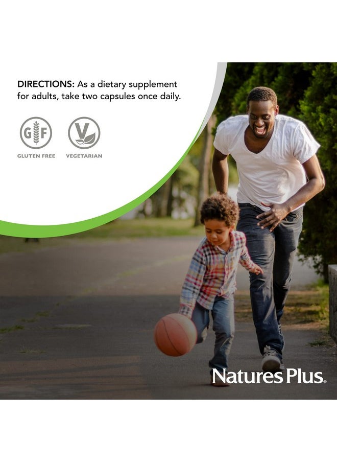 ناتشرز بلاس - Nature's Plus AgeLoss Eye Support - 60 كبسولة - مع اللوتين والأستازانتين والزياكسانثين - نباتي وخالي من الجلوتين - 30 وجبة - Image 1