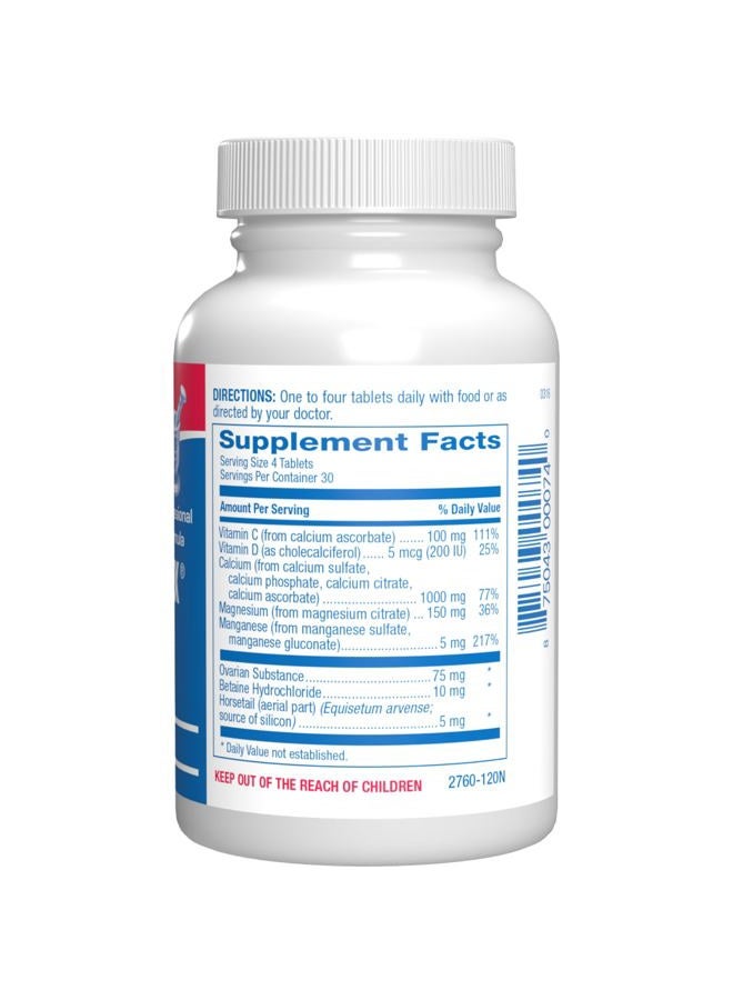 Anabolic Laboratories Osteo-Plex Bone Health Supplement for Women - Clinical Formula Bone Strength Supplement with Magnesium Calcium Vitamin D3 & Trace Minerals Complex - Easy to Swallow Gentle Tablets (120 Count) - Image 3