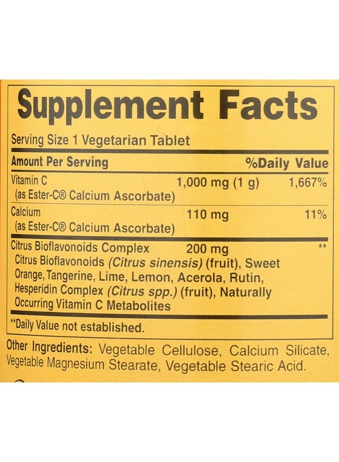 American Health AMERICAN HEALTH Ester-C 1000 MG w Citrus Bioflavonoid, 180 CT  - Image 3