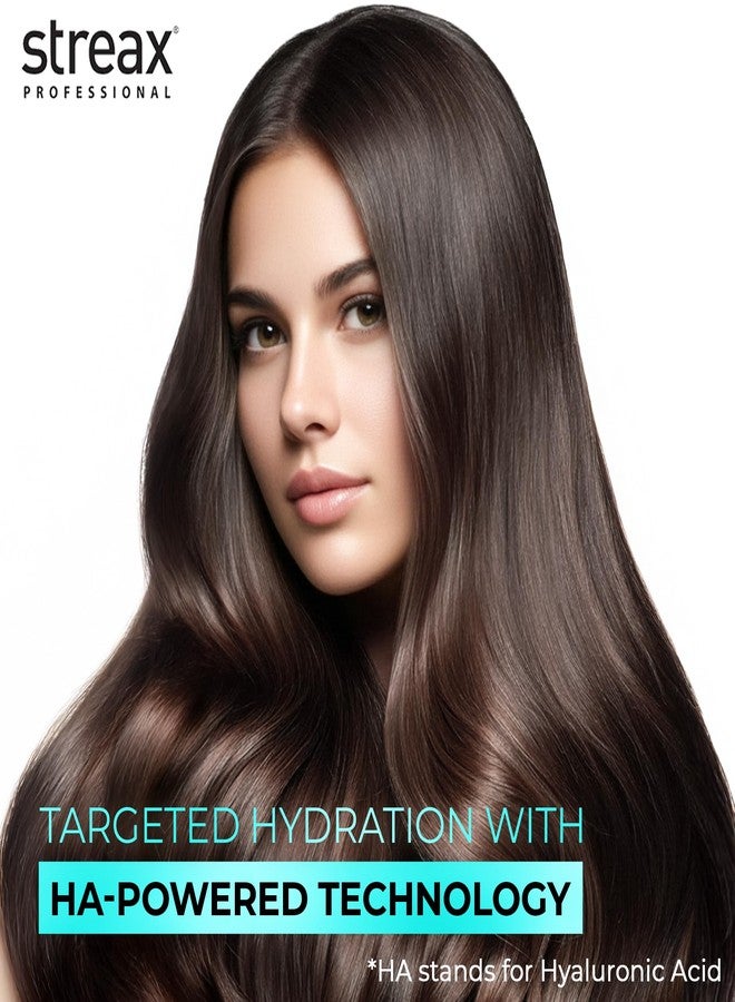Streax Professional Vitariche Gloss Hair Mask With Hyaluronic Acid- 200gm, Deep Conditioner for Dry, Damaged & Frizz free Hair, Hydrating Masque with Hyaluron Molecules, Sulfate & Paraben-Free, Hair Mask for Frizzy Hair, For Smooth, Shiny, Bouncy, Hydrated Hair - Image 2