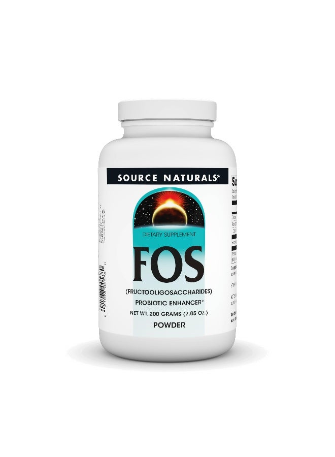 Source Naturals , FOS Powder, 7.05 oz (200 g)  - Image 1