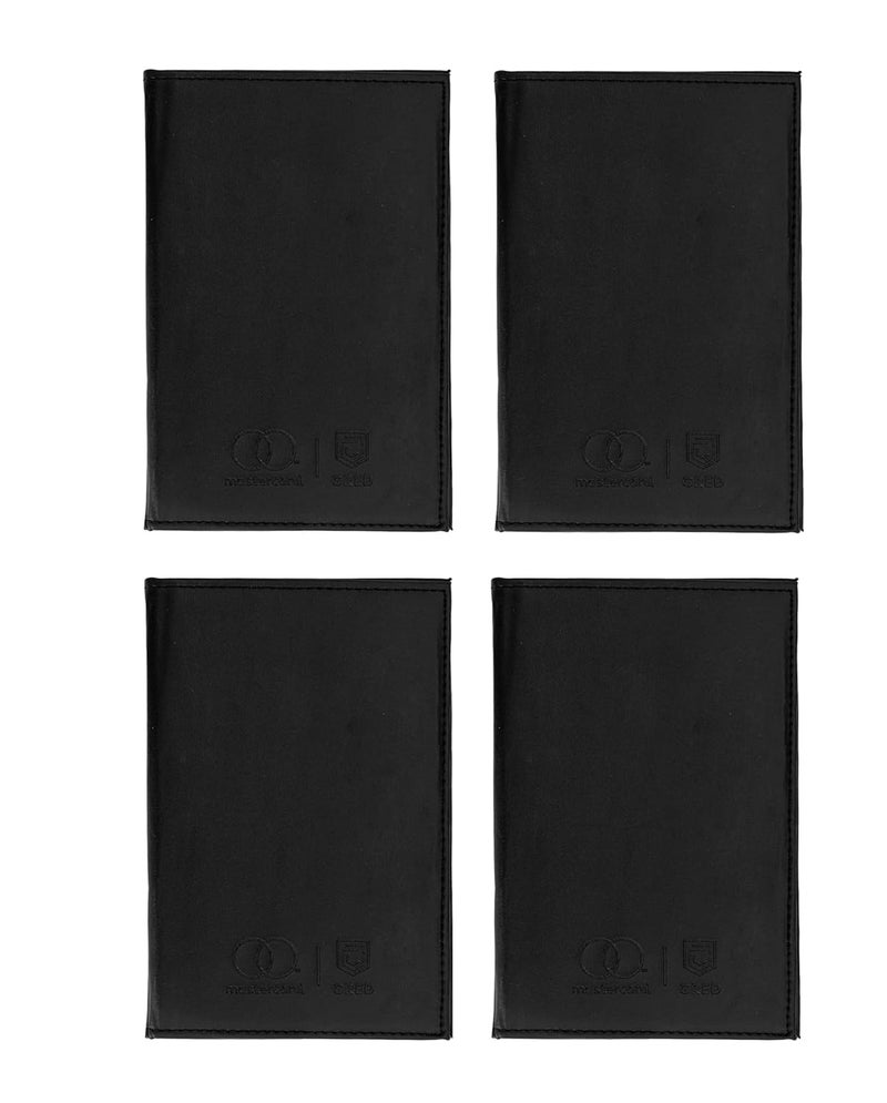 Campio Bill Folder for Restaurant and Hotel with Card and Receipt Holder, Business File Folder, Document Holder, Portfolio, Organizer and Planner - Pack of 4 - Image 1