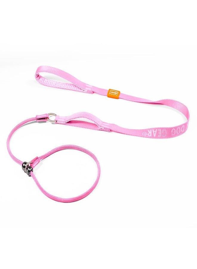 Howgo Dog Slip Lead Dog Leash, Training Lead, No-Pull Slip Leash and Collar, Heavy Duty & Durable Nylon, Padded Handle, for All Breeds (Pink, 5FT) - Image 1