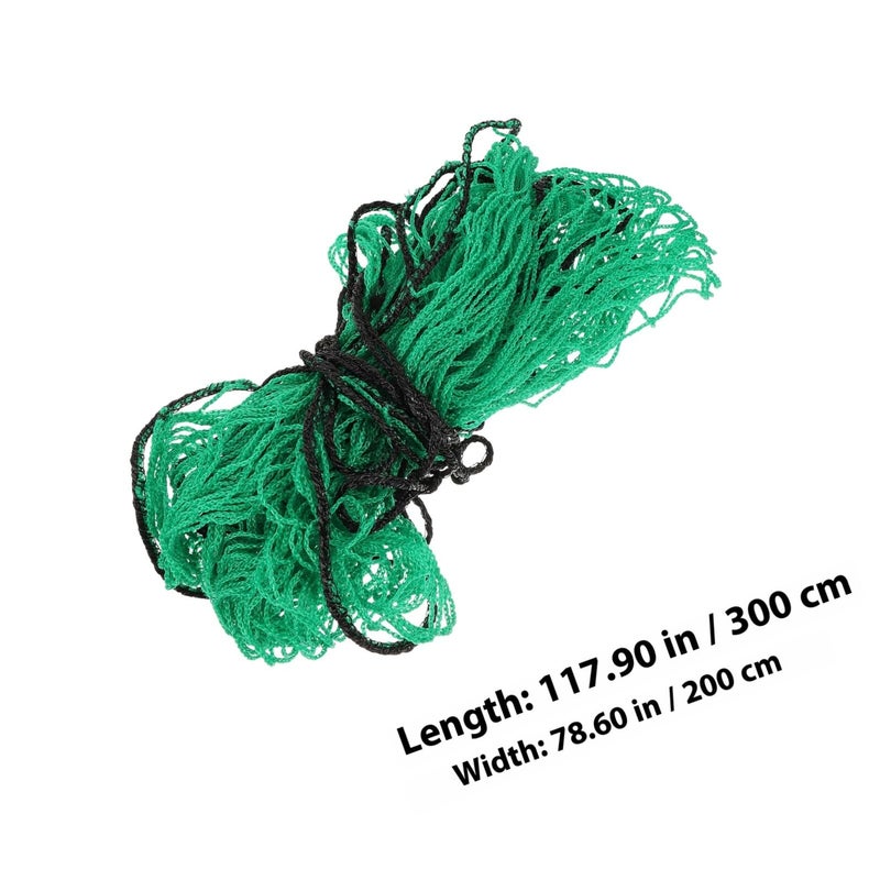 Heavy Duty 3x2m Polyethylene Cargo Net For Truck Bed Secure Tie Down Safety - Image 3