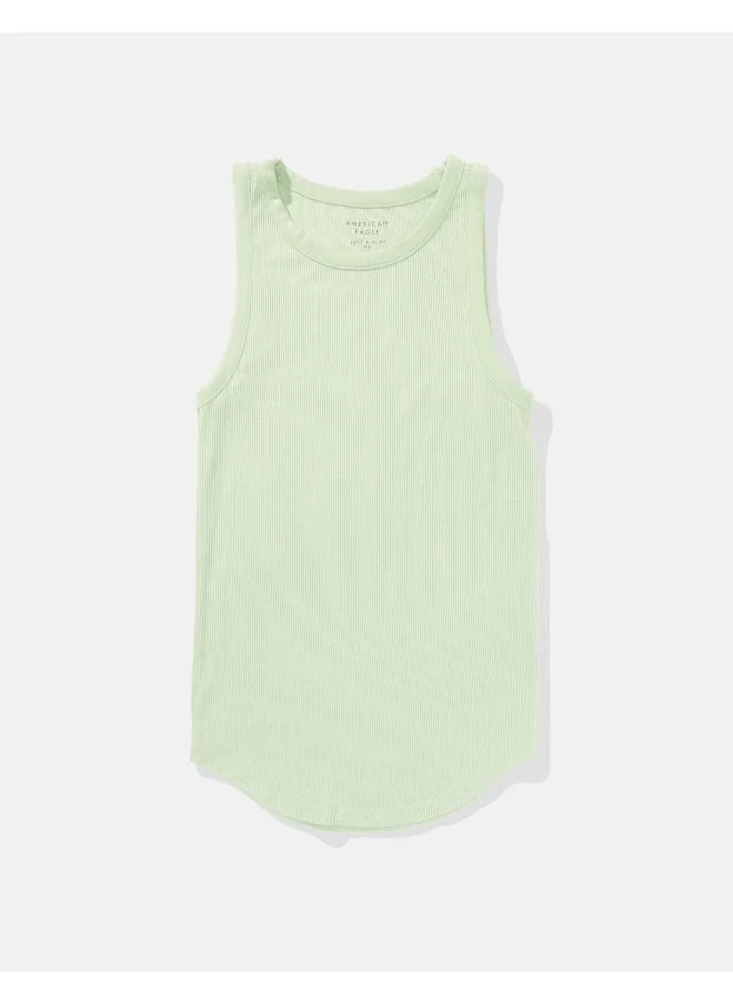 American Eagle Crew Neck Knitted Tank Top