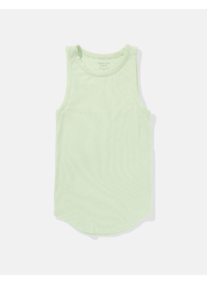 امريكان ايجل - Crew Neck Knitted Tank Top - Image 1