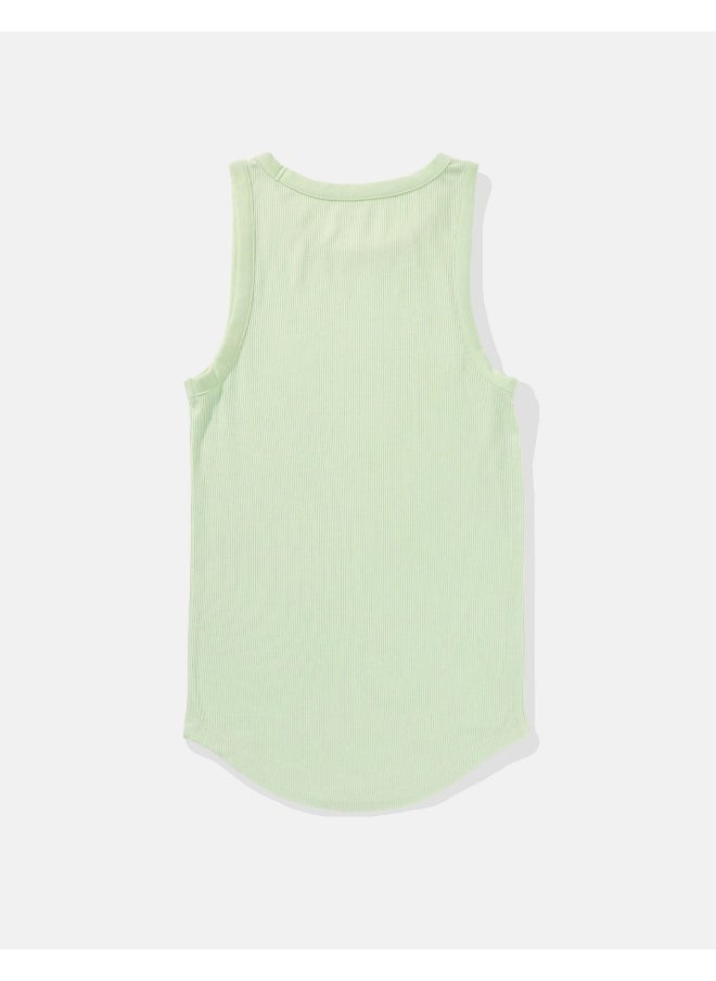 امريكان ايجل - Crew Neck Knitted Tank Top - Image 1