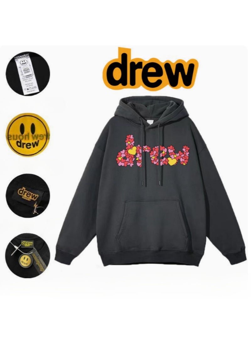 drew - New Drew Love Smile Hoodie - Image 1