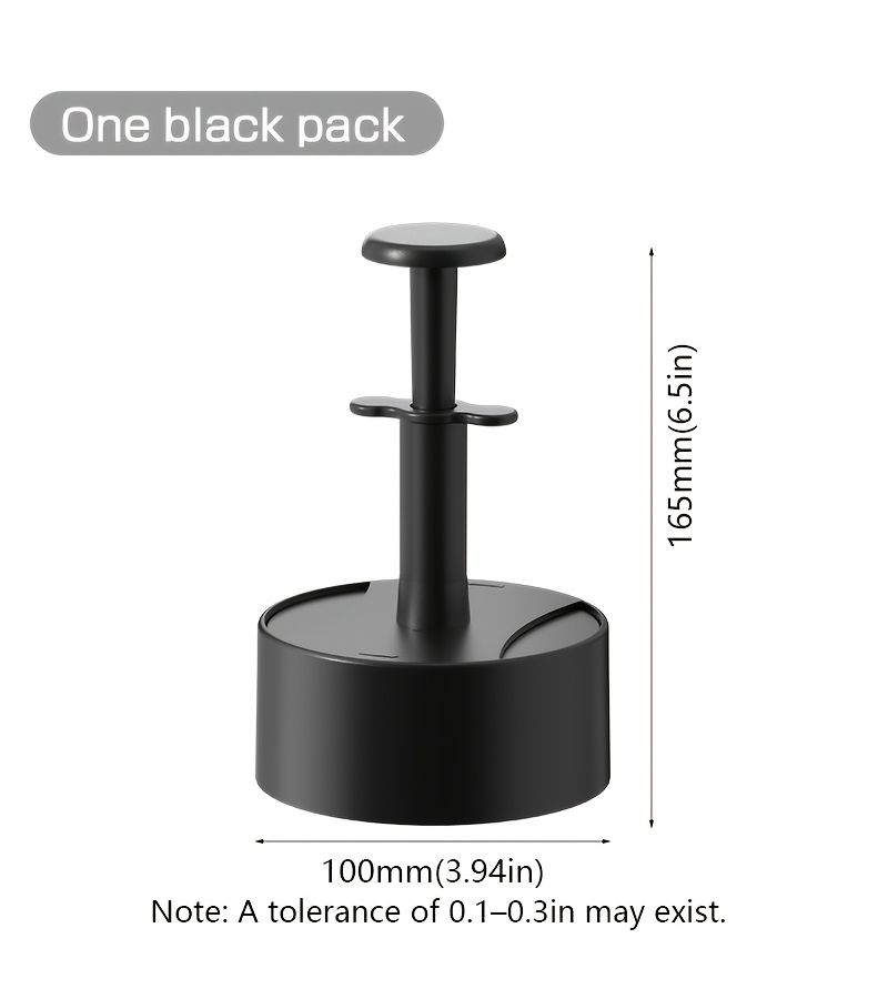 Yellow Manual Hamburger Press For Grilling Abs Mold With Ergonomic Handle - Image 3