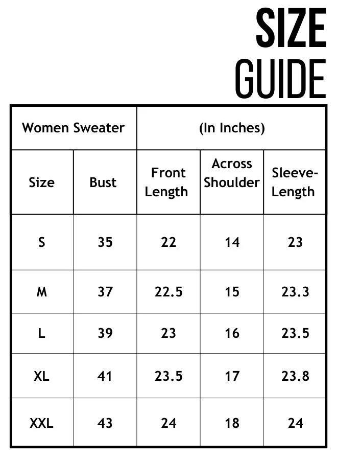 High Star Beige Women's Beige 100% Acrylic Solid Sweater for Women | Best Price UAE