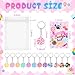 Ferreve 74 Pcs Candy Party Favors Set Sweet Lollipops Keychains Charms Clear Organza Bags and Candy Tags Candy Theme Party Decorations for Lollipop Birthday Supplies - Image 2