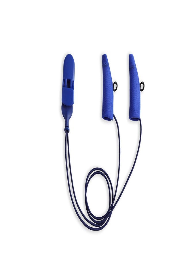 Ear Gear Mini Corded Eyeglasses - Protect Hearing Aids or Hearing Amplifiers from Dirt, Sweat, Moisture, Loss, Wind - Fits Hearing Instruments 1” to 1.25” - Image 1