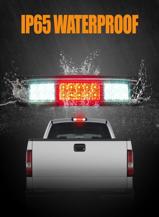 Cxdar مصباح الفرامل الثالث LED من Cxdar لسيارات فورد F150 موديلات 2004-2008، مجموعة مصابيح الفرامل الخلفية العلوية لسيارات فورد F150 موديلات 2004-2008، مصباح توقف مقاوم للماء في منتصف كابينة الشحن - Image 5