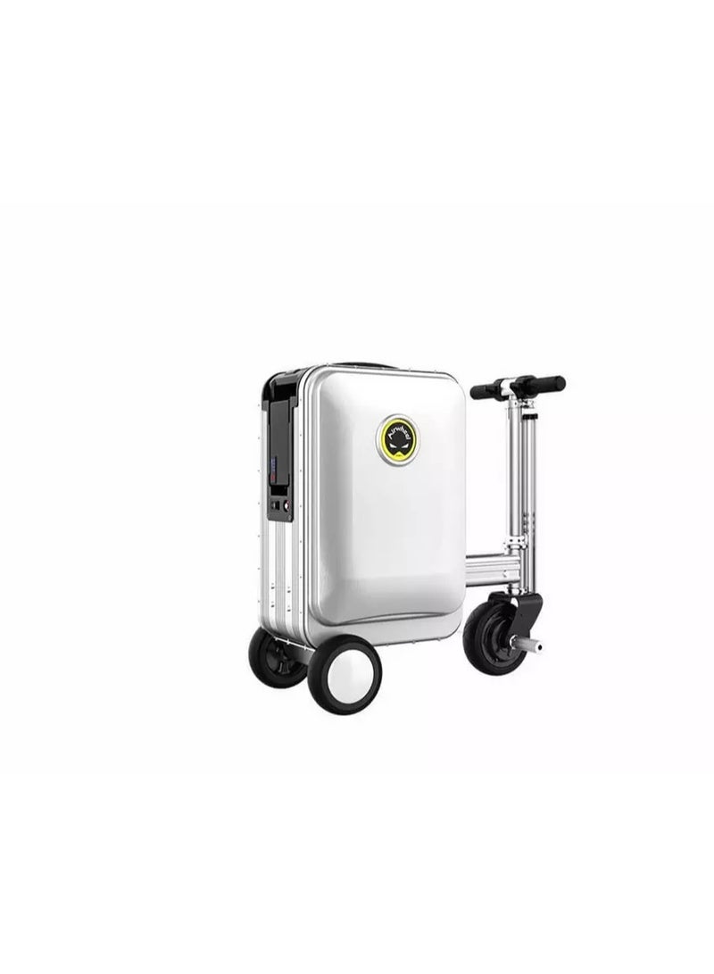 Airwheel Smart Electric Scooter Suitcase, 20 Inch, Silver, SE3S - Image 2