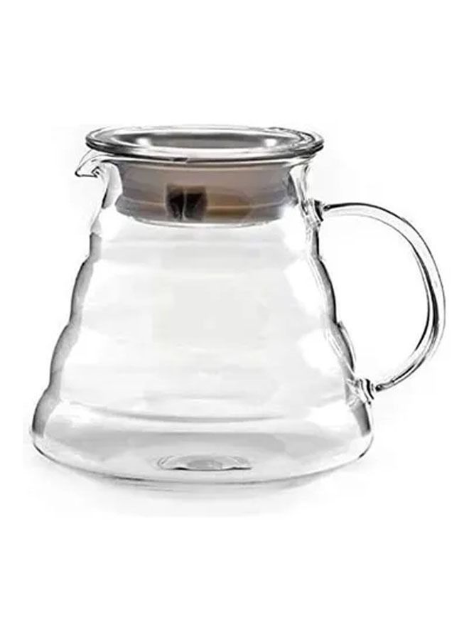 هومستر اسكب وعاء القهوة الزجاجي الشفاف - Image 2