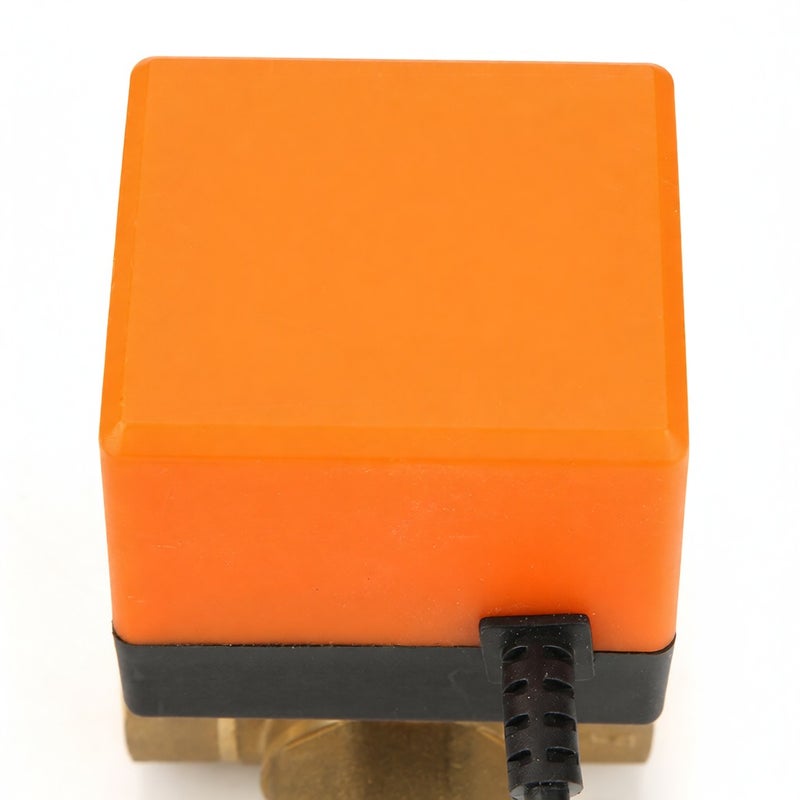 DN25 G1 Brass 3 Way Motorized Ball Electrical Valve for Air Conditioner DC24V - Image 4