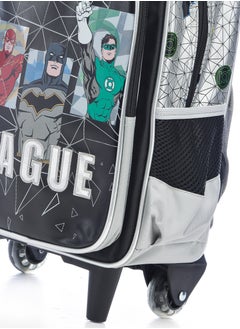 Justice League 14" Trolley Bag with Lunch Bag & Pencil Case  - Image 5