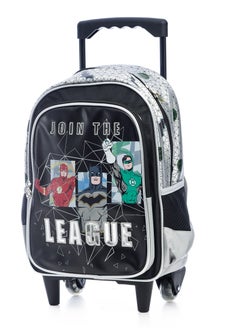 Justice League 14" Trolley Bag with Lunch Bag & Pencil Case  - Image 3