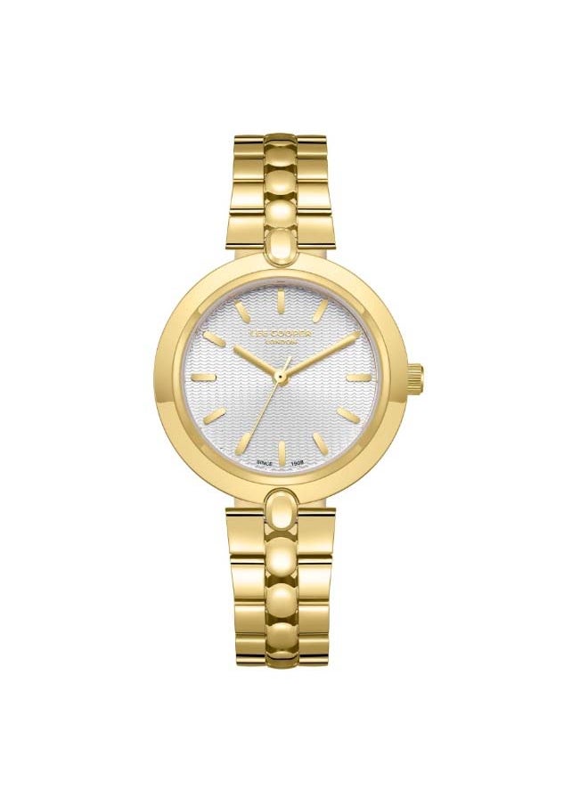 Lee Cooper Women's Analog Silver Dial Watch - LC08057.130  - Image 1