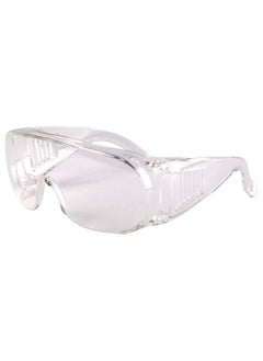 3M 3M 1611 Safety Goggles Hard Coat Eyewear, Over The Spectalar Eye Protector, Anti Pollution Goggles For Multipurpose Use In Riding Motorcycle, Construction, Clear Transparent Goggles (Pack of 1)  - Image 1