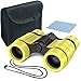 ESSENSON Binoculars for Kids Toy Gift for 3 4 5 6 7 8 Year Old Boys Girls Kids Telescope Outdoor Toys for Sports and Outside Play Hiking Bird Watching Travel Camping Birthday PresentsYellow - Image 3